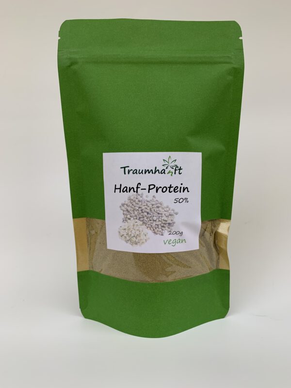Hanf Protein Pulver Traumhanft Hanfproteinpulver- Hanf-Protein-Pulver gut für einen Hanf shake jetzt im Online shop von Hanf-Point Produktbild