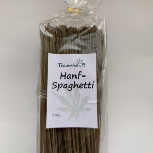 Traumhanft Hanf-Spaghetti - Hanf Pasta - Hanfnudeln - Hanf-Nudeln - jetzt im Online shop von Hanf-Point Produktbild